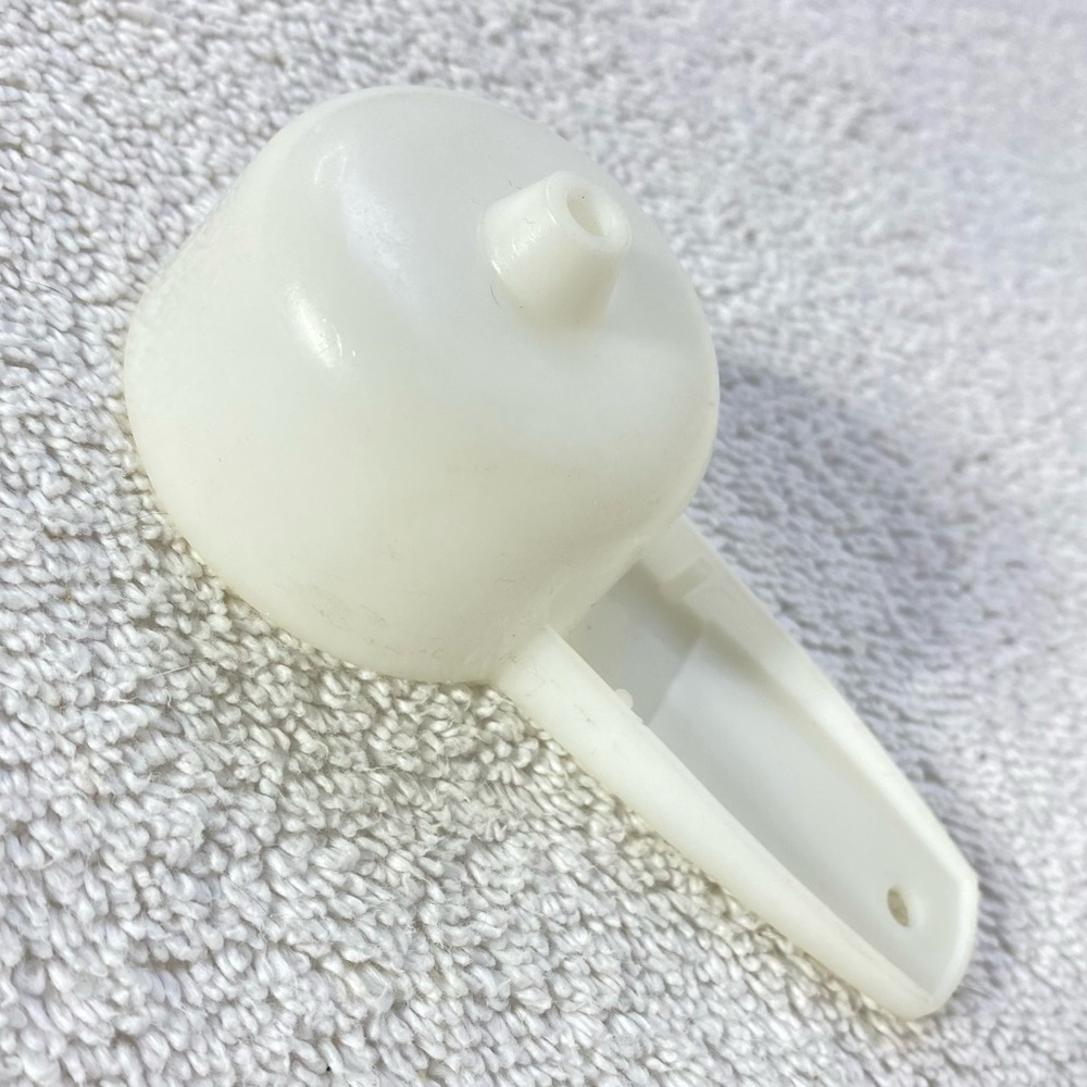5/$35 Vintage Tupperware White Plastic Mini Funnel
